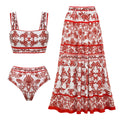 High-Waisted Two-Piece Bikini Set for Women