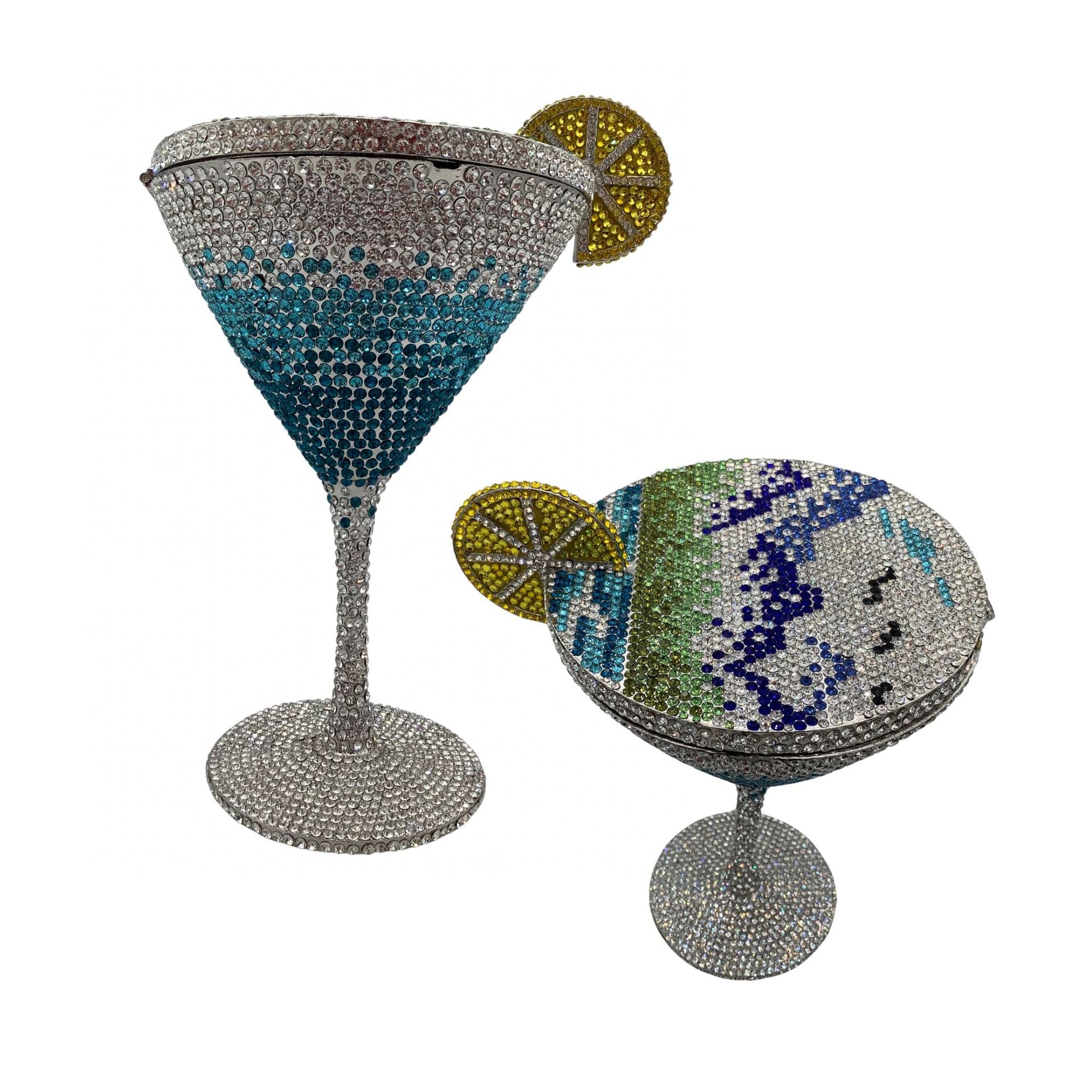 Cocktail Tall Cup Diamond studded Banquet Bag Handheld Women's Bag New