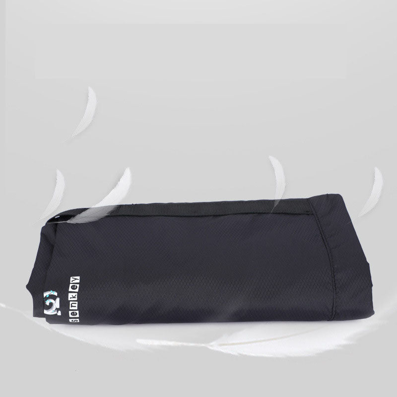 Large capacity folding one shoulder portable boarding storage bag can be set with trolley outdoor travel bag luggage storage bag