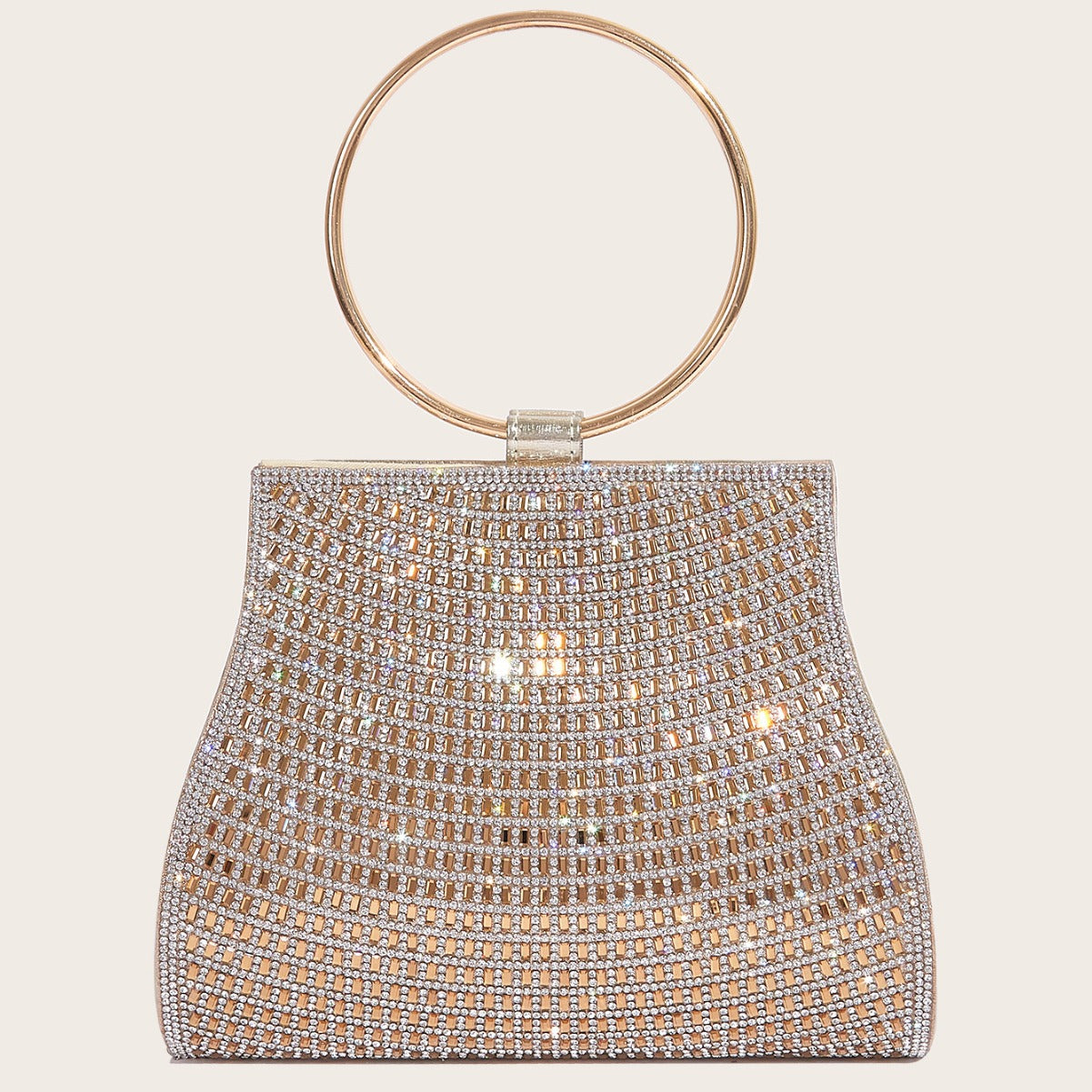 diamond/magnetic buckle chain bag