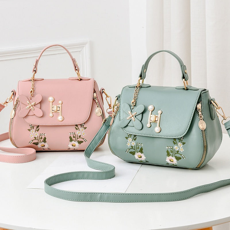 Fashion Bucket Bags Single Shoulder Messenger Bags Internet Celebrity Bags Temperament All-match Handbags