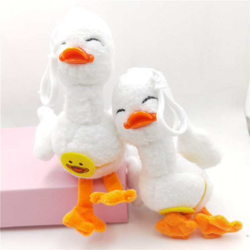 Creative Plush Pendant Clothing Bag Accessories Doll Doll Keychain Happy Duck Pendant