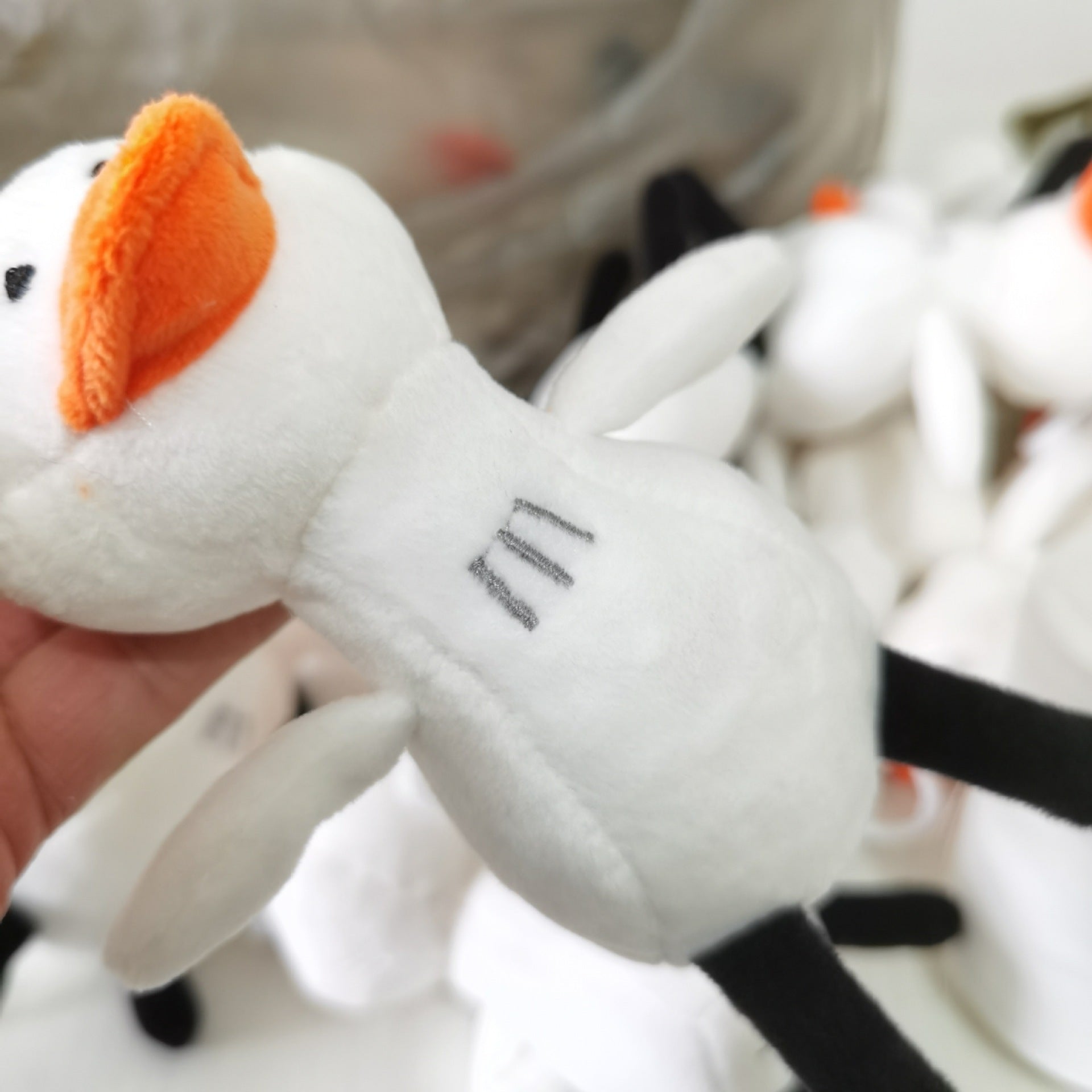Plush Toy Black Leg Duck Giveaway Doll Doll 20cm Gift Bag Accessories Pendant Come On Duck