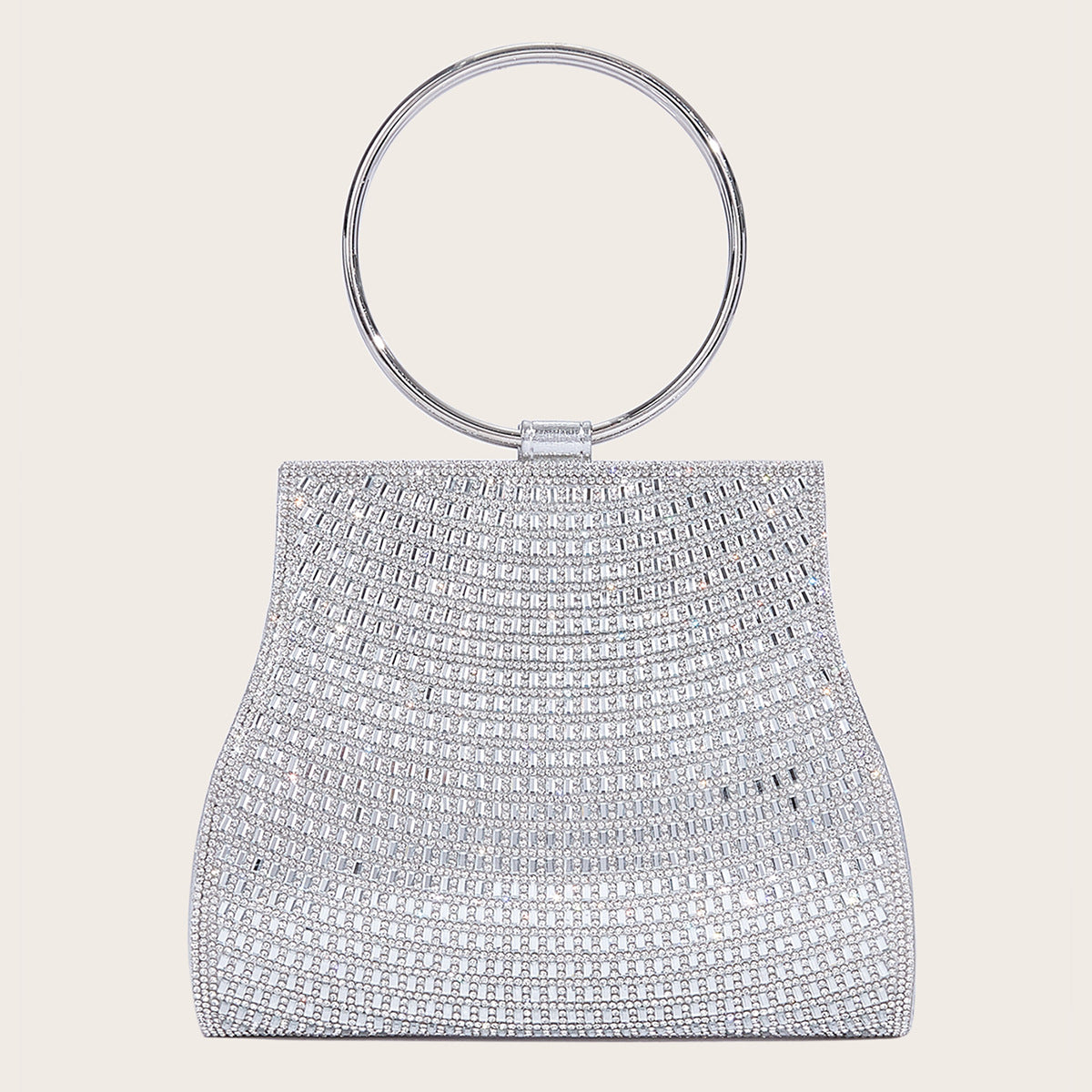 diamond/magnetic buckle chain bag