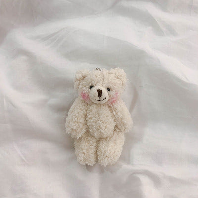 Cute Girl Cute Pendant Plush Doll Bear Doll Doll Bag Pendant Soft Cute Accessories Keychain