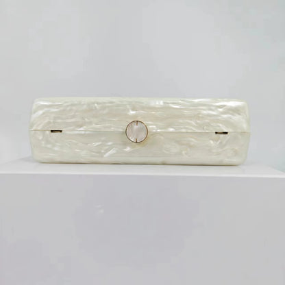 New luggage with acrylic personality, cute, simple, sweet, wedding banquet bag, one shoulder diagonal cross, fashionable woman