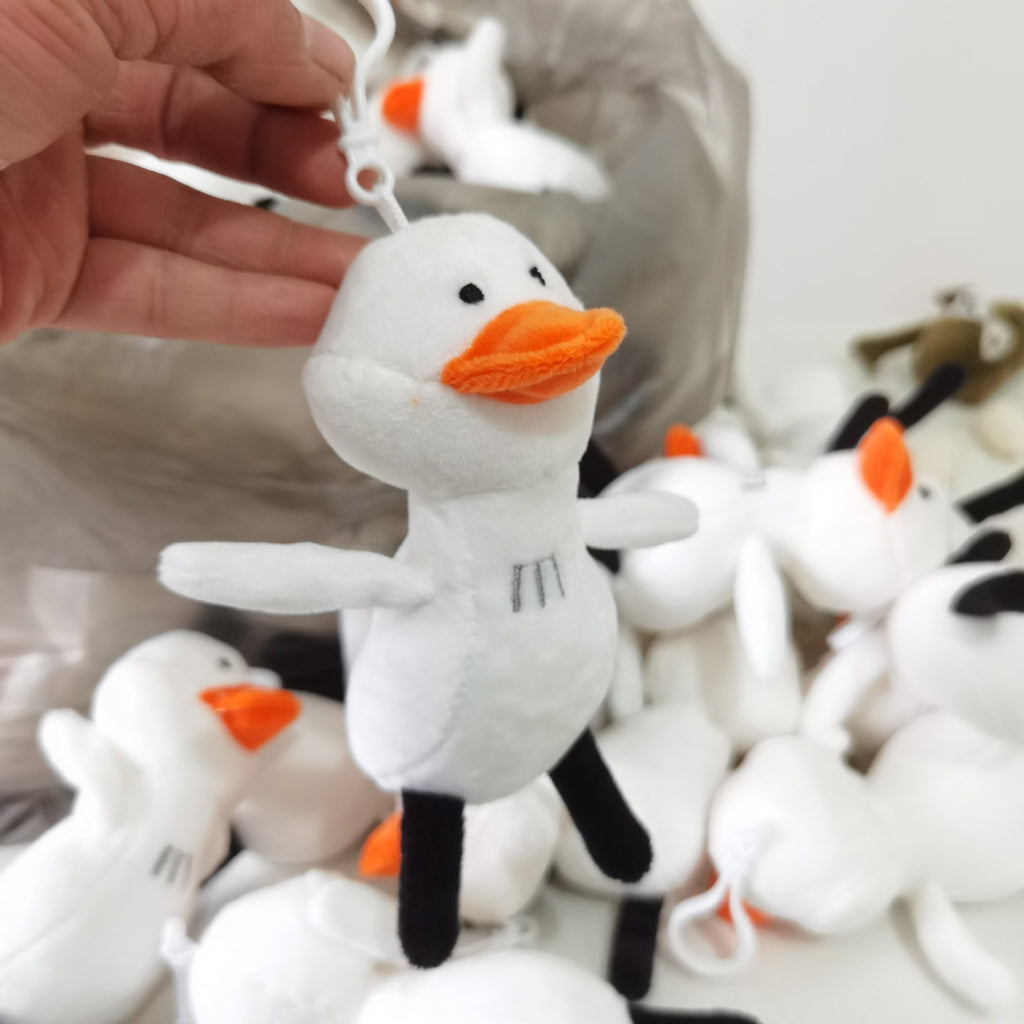 Plush Toy Black Leg Duck Giveaway Doll Doll 20cm Gift Bag Accessories Pendant Come On Duck
