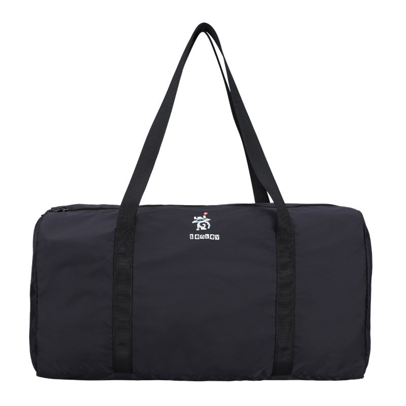Large capacity folding one shoulder portable boarding storage bag can be set with trolley outdoor travel bag luggage storage bag