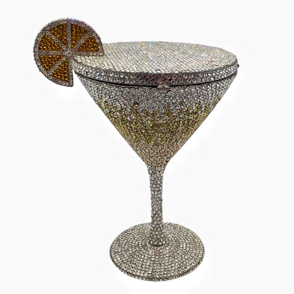 Cocktail Tall Cup Diamond studded Banquet Bag Handheld Women's Bag New