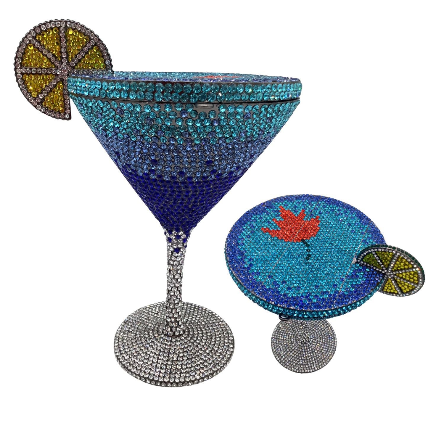 Cocktail Tall Cup Diamond studded Banquet Bag Handheld Women's Bag New