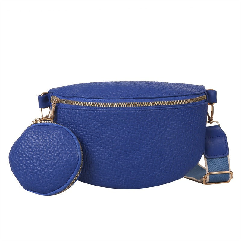 Minimalist chest bag for women's crossbody single shoulder diagonal cross waist bag