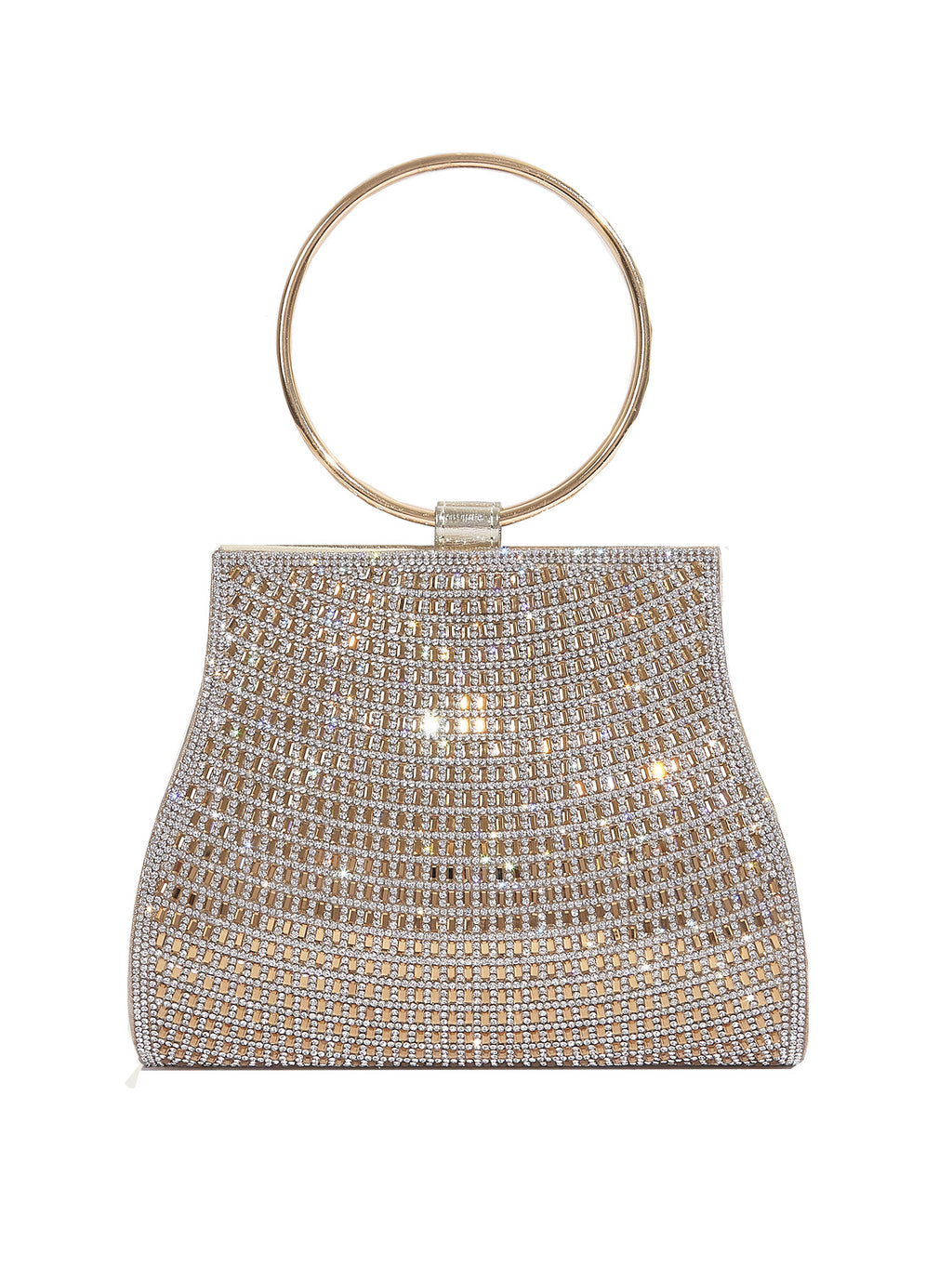 diamond/magnetic buckle chain bag