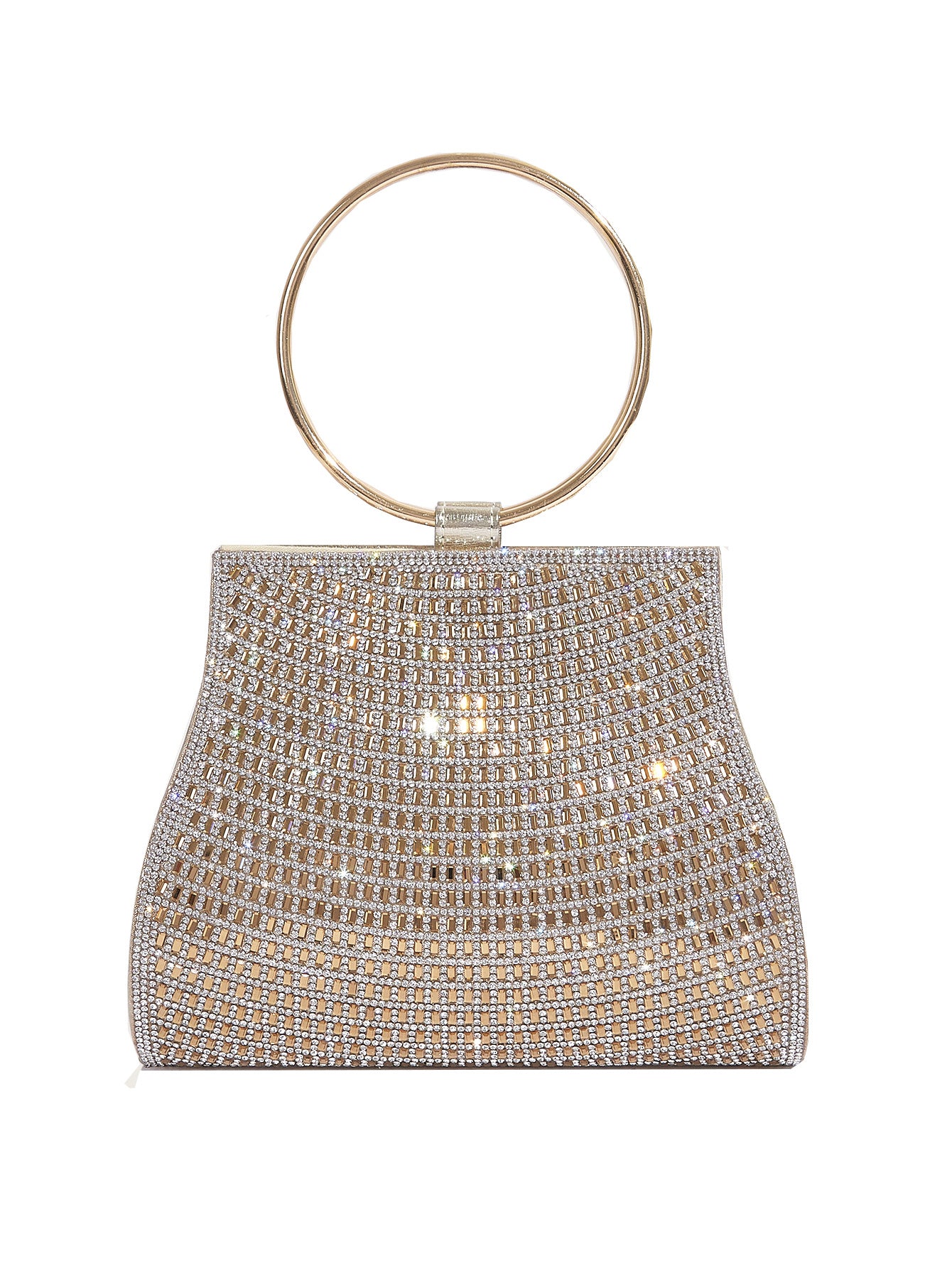 diamond/magnetic buckle chain bag