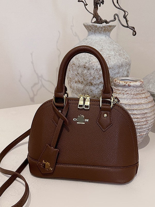 Foreign Trade Handbag 2025 Autumn and Winter New Cross-Border European and American Fashion Trend Women's Shoulder Crossbody Shell Bag New Model