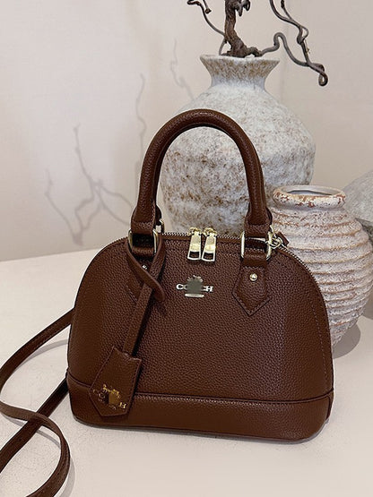 Foreign Trade Handbag 2025 Autumn and Winter New Cross-Border European and American Fashion Trend Women's Shoulder Crossbody Shell Bag New Model