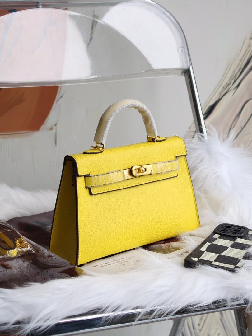 Aliexpress Hot-Selling Candy-Colored Kelly Bag, European and American Fashion Women's Handbag, High-End Single Shoulder Crossbody Bag for Women0