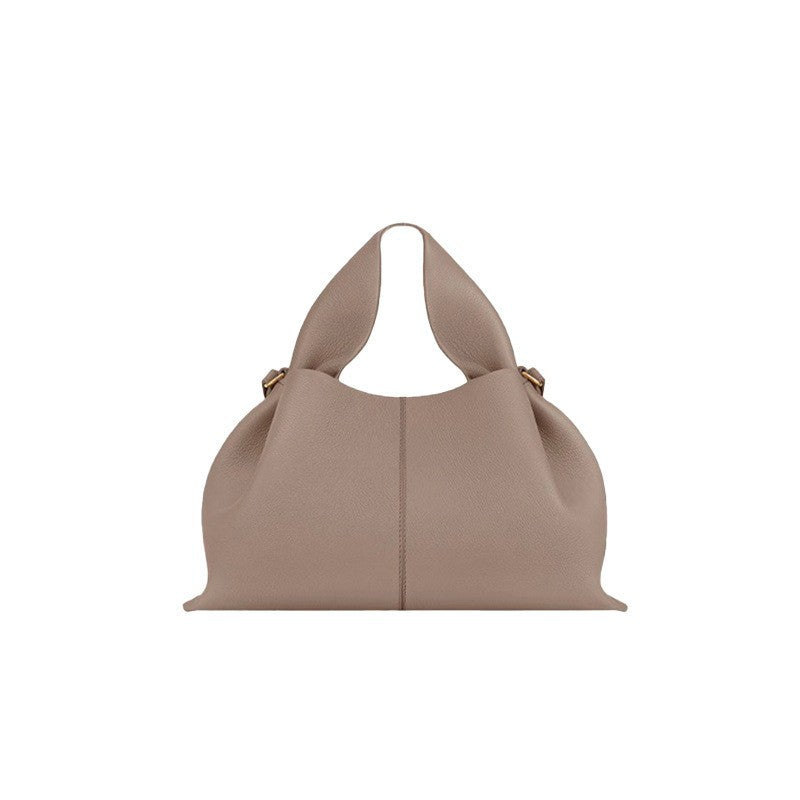Polene Cloud Bag Niche Dumpling Bag 2025 New French European and American Retro High-End Satchel Crossbody Bag for Women