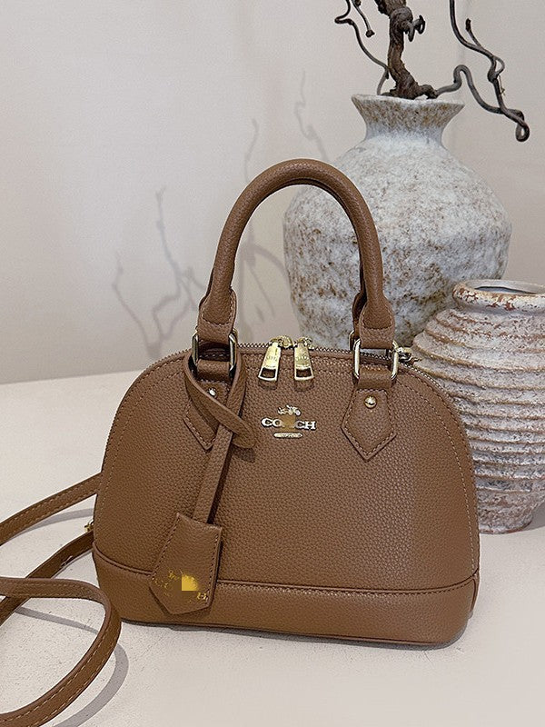 Foreign Trade Handbag 2025 Autumn and Winter New Cross-Border European and American Fashion Trend Women's Shoulder Crossbody Shell Bag New Model