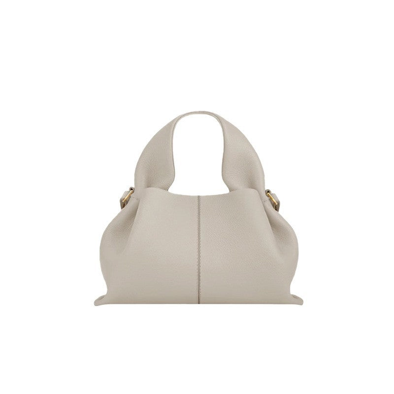 Polene Cloud Bag Niche Dumpling Bag 2025 New French European and American Retro High-End Satchel Crossbody Bag for Women
