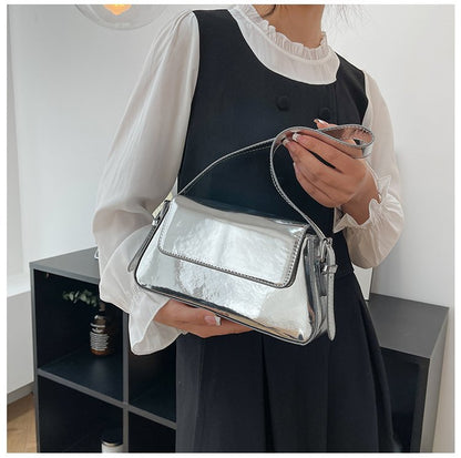 Cross-Border European and American Fashion Retro Chain Monogram Underarm Bag 2026 New Model High-Quality Versatile Women's Handbag
