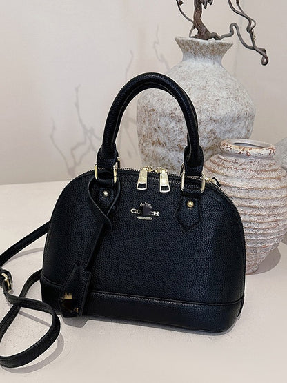 Foreign Trade Handbag 2025 Autumn and Winter New Cross-Border European and American Fashion Trend Women's Shoulder Crossbody Shell Bag New Model
