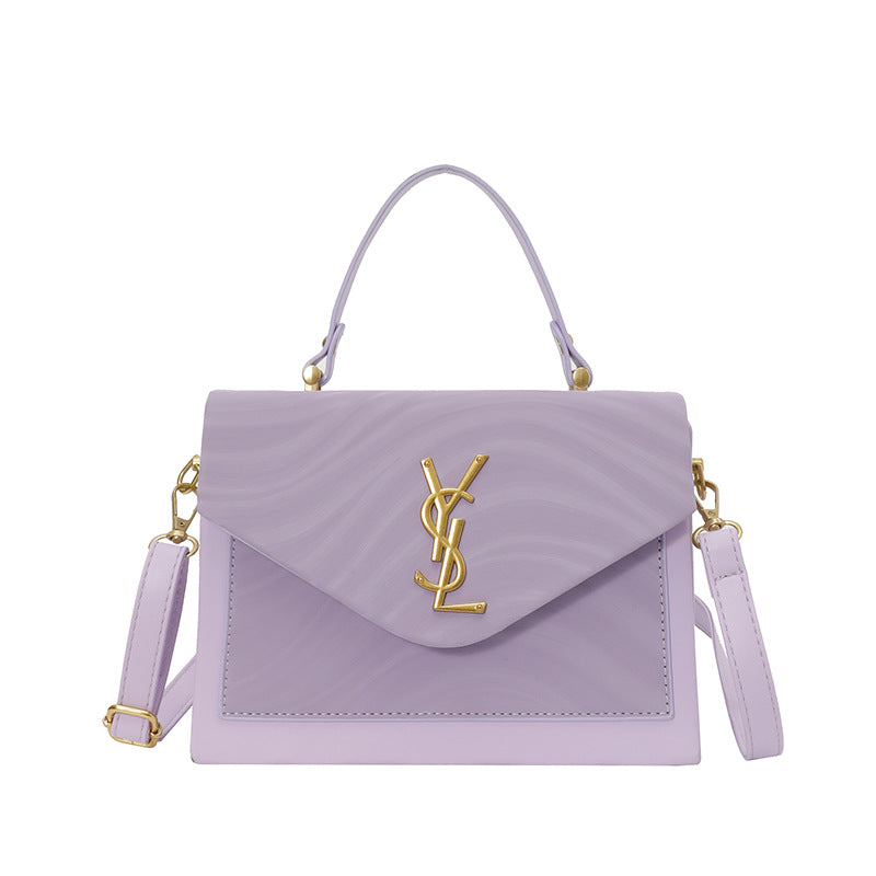 2025 New Women's Vintage Small Square Bag, Women's Shoulder Crossbody Commuter Messenger Bag, Trendy Letter Box Bag, Foreign Trade