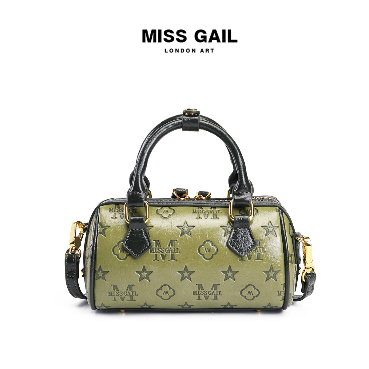 Fashion Versatile Boston Embossed Small Bag for Women, New Niche Light Luxury Pendant Crossbody Bag, Fashionable Handbag