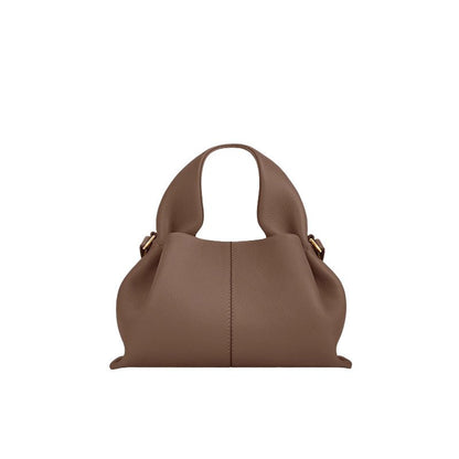 Polene Cloud Bag Niche Dumpling Bag 2025 New French European and American Retro High-End Satchel Crossbody Bag for Women