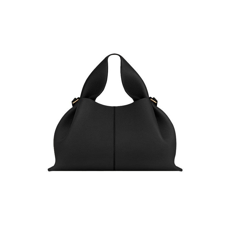 Polene Cloud Bag Niche Dumpling Bag 2025 New French European and American Retro High-End Satchel Crossbody Bag for Women