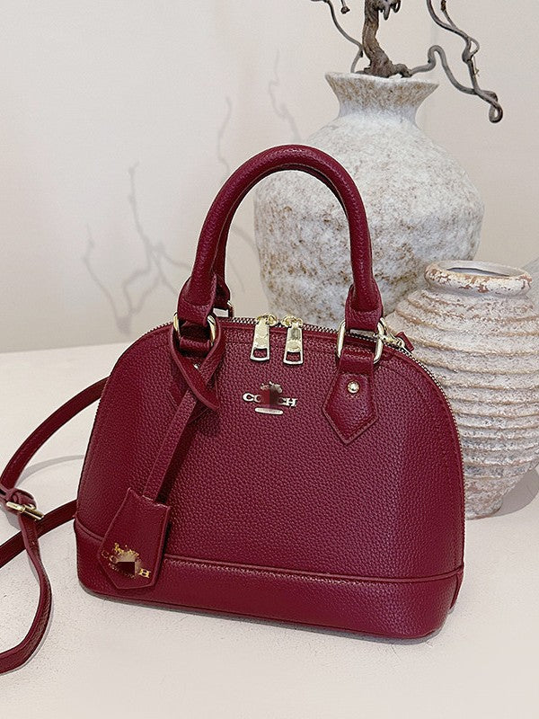 Foreign Trade Handbag 2025 Autumn and Winter New Cross-Border European and American Fashion Trend Women's Shoulder Crossbody Shell Bag New Model