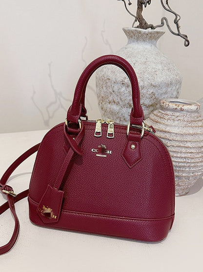 Foreign Trade Handbag 2025 Autumn and Winter New Cross-Border European and American Fashion Trend Women's Shoulder Crossbody Shell Bag New Model