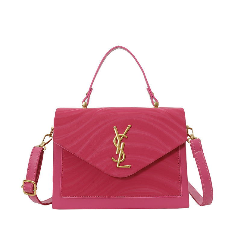 2025 New Women's Vintage Small Square Bag, Women's Shoulder Crossbody Commuter Messenger Bag, Trendy Letter Box Bag, Foreign Trade