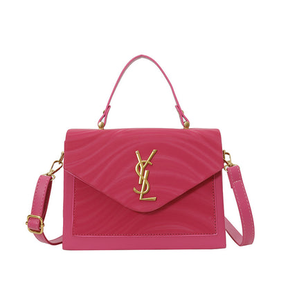 2025 New Women's Vintage Small Square Bag, Women's Shoulder Crossbody Commuter Messenger Bag, Trendy Letter Box Bag, Foreign Trade
