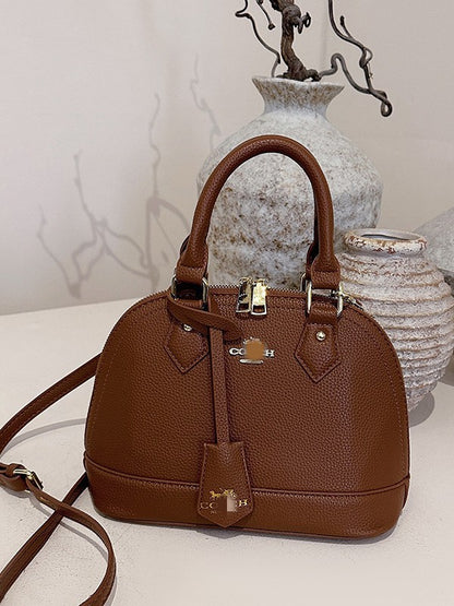 Foreign Trade Handbag 2025 Autumn and Winter New Cross-Border European and American Fashion Trend Women's Shoulder Crossbody Shell Bag New Model